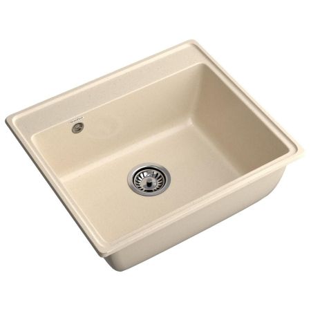 Кухонная мойка GranFest VERTEX 580, кашемир, артикул V-580 кашемир