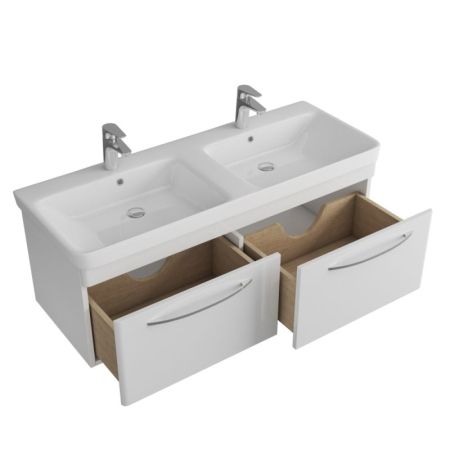 Тумба под раковину Owl 1975 Skansen 120 OW050300 подвесная Белая, артикул OW050300