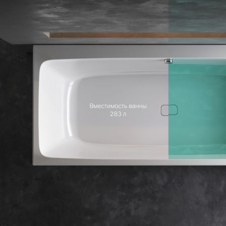 W84A-180-080W-A Func Ванна акриловая 180х80, артикул W84A-180-080W-A