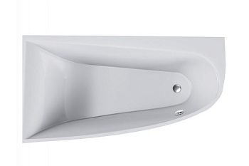 Ванна акриловая левосторонняя Vayer BOOMERANG Гл000010848, 160x90