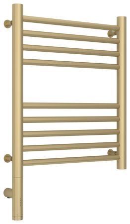 Полотенцесушитель электрический "БОГЕМА 3.0" прямая 500х400 / МЭМ левый (Матовая шампань), артикул 022-5804-5040