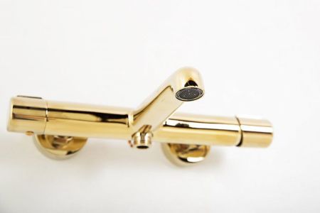 Смеситель для ванны и душа BelBagno UNO UNO-VASM-ORO, артикул UNO-VASM-ORO