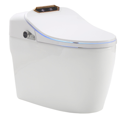 Электронный приставной унитаз-биде  TIMO TE-731, белый, артикул TE-731