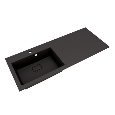 Раковина Florentina Аванти 120 см 10.310.0L120.302, антрацит, артикул 10.310.0L120.302