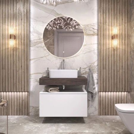 Столешница Velvex Unit 80, дуб карпентер