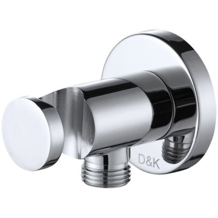 Шланговое подключение D&K DC1004813 Хром, артикул DC1004813