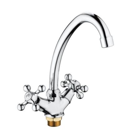 Смеситель для кухни Haiba HB4908, хром