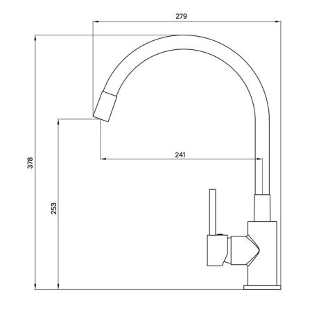 Смеситель для кухни Milardo Meal (M01SB0FM05), артикул M01SB0FM05