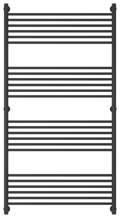 Полотенцесушитель водяной "Богема+" прямая 1500х800 (МУАР Темный Титан), артикул 15-0220-1580