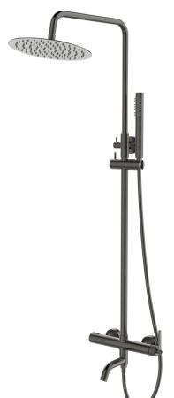 Душевая система со смесителем Bangkok Gun metal, артикул: ST250BGGM, артикул ST250BGGM
