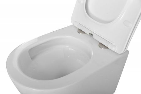 SFERA-TOR Чаша унитаза подвесного безободкового, смыв TORNADO BB046CH-TOR, артикул BB046CH-TOR