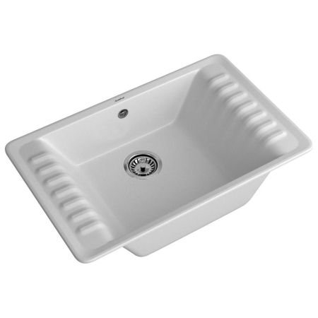 Кухонная мойка GranFest QUARZ 71, серый, артикул 71 серый