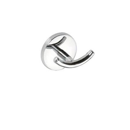 Крючок ALFA  для одежды 70x60x60мм, хром