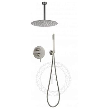 Душевая система встраиваемая FILARETE Roun FL1024NK, никель