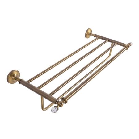 Полка для полотенец подвесная ART&MAX ANTIC CRYSTAL AM-2622SJ, артикул AM-2622SJ-Br