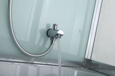 Душевая кабина Timo Comfort 120x120 T-8825F Fabric Glass с гидромассажем, артикул T-8825F