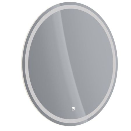 Зеркало Dreja Luno 60x60 см, белый, артикул 99.2008