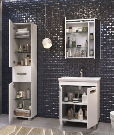 Тумба под раковину напольная VIGO Plaza tn.PLA.COM.70.2D, 70 см, артикул tn.PLA.COM.70.2D