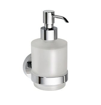 Дозатор для жидкого мыла OMEGA  настенный ,стекло.MINI