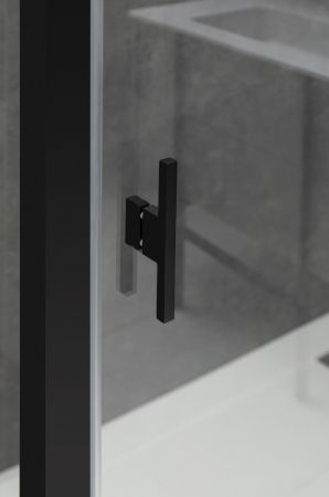 Душевая дверь Allen Brau Priority 140 3.31036.BBA черный браш, артикул 3.31036.BBA