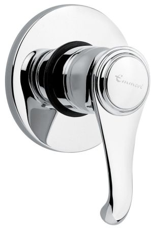 Emmevi Tiffany, встраиваемый смеситель для душа, цвет белый-золото, артикул 6009BO