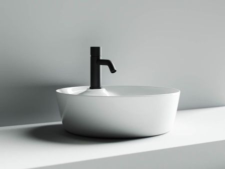 Умывальник чаша накладная круглая  Element 435*435*135мм CN6014