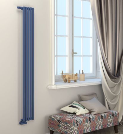 Отопительный радиатор ЭСТЕТ-0 н/ж EU50 левый 1800х225 / 5 сек (БЕЛЫЙ)