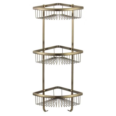 Полка угловая Savol S-C5854-3, бронза, артикул S-C5854-3