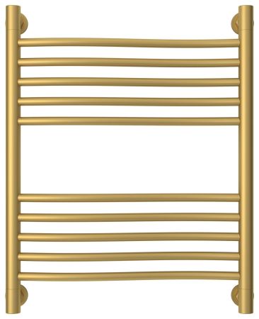 Полотенцесушитель водяной "ФЛЮИД+" 600х500 (Матовое ЗОЛОТО), артикул 032-0222-6050