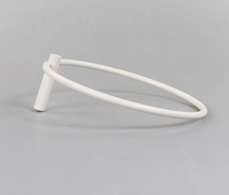 Stil Haus Hashi, полотенцедержатель - кольцо, цвет белый матовый, артикул HS07(24)