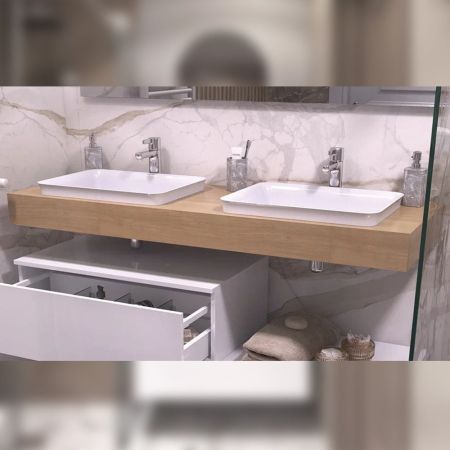 Столешница Velvex Unit 140, дуб французский, артикул st.UNI.140-67