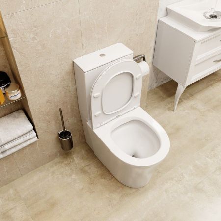 Унитаз SANTA напольный безободковый  Cerutti SPA CT8916, артикул CT8916