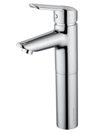 Смеситель для раковины высокий WONZON & WOGHAND BAROQUE, Хром (WW-191104-CR)