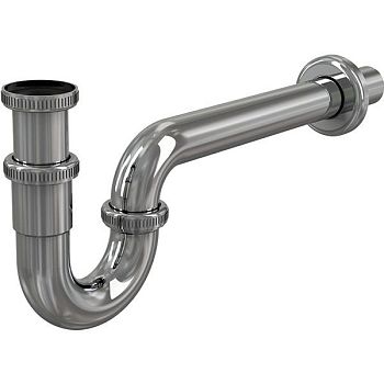 Сифон для биде Alcaplast A45E Хром