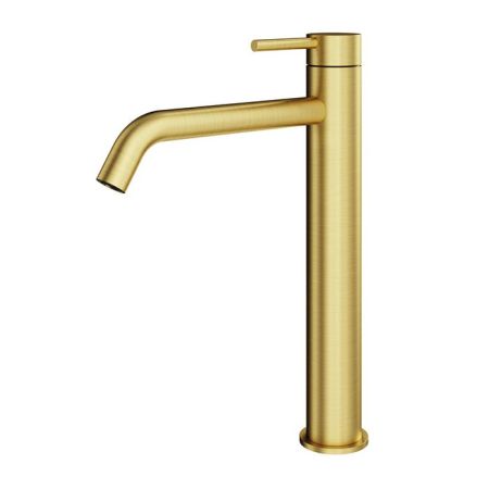 Plumberia Selection IXO Смеситель высокий для раковины h285 mm без д/к, золото брашированное, артикул XO0052OB