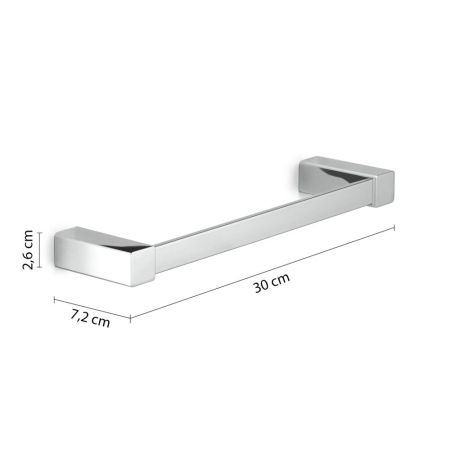 Gedy Spluga, полотенцедержатель, длина 30 см, цвет хром, артикул SG21/30(13)