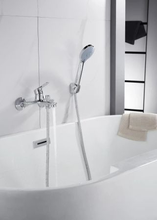 Смеситель для ванны Knotlor KN-52, хром