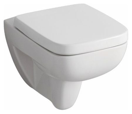 Унитаз подвесной GEBERIT RENOVA PLAN 202170000 Rim гор. вып. 54*35,5 (белый), шт, артикул 202170000