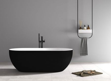 Акриловая ванна ABBER AB9241MB, артикул AB9241MB