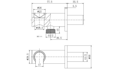 Шланговое подсоединение с держателем душа AQUATEK AQ2455CR, артикул AQ2455CR