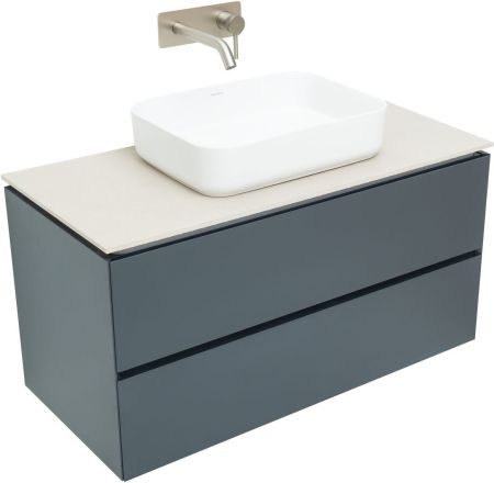 Тумба под раковину Allen Brau Infinity 100 1.21003.AM антрацит матовый, артикул 1.21003.AM