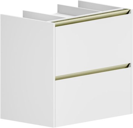 Тумба под раковину Allen Brau Activity 70 1.34011.WM белый матовый/олива браш, артикул 1.34011.WM