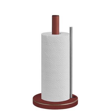 ADJ Держатель для кухонных рулонов, 16х35 см., цвет: бордо/коньяк, артикул 0095.30/09