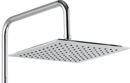 Душевая стойка Aquanet Pragmatic S AF430-70-S-C, с полочкой, артикул AF430-70-S-C