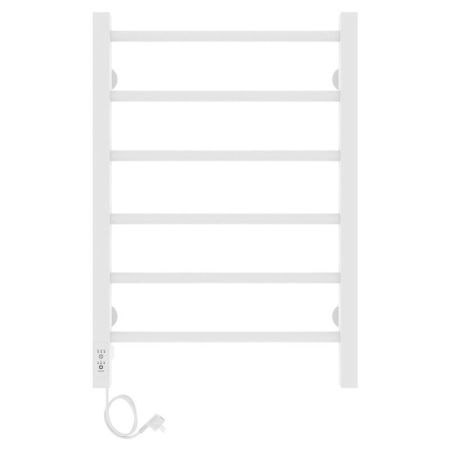 Полотенцесушитель электро "Феличия ЧК6 400х600", белый муар, левый