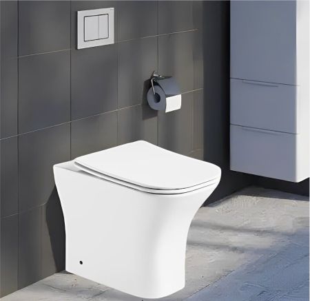 Унитаз VETTORE F приставной безободковый Cerutti SPA  CT7841, артикул CT7841