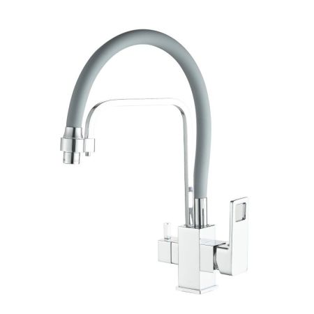 Смеситель для кухни Haiba HB76615, хром, артикул HB76615