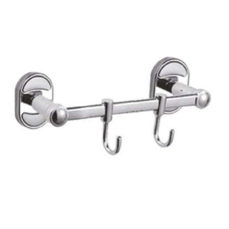 Планка с крючками для полотенец Haiba HB1915-2, хром