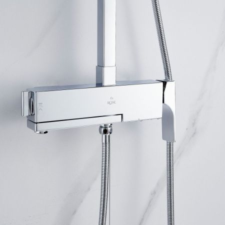 Душевая система Rose R1056, хром