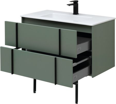 Тумба под раковину Allen Brau Reality 90 1.32006.CGM олива матовый, артикул 1.32006.CGM